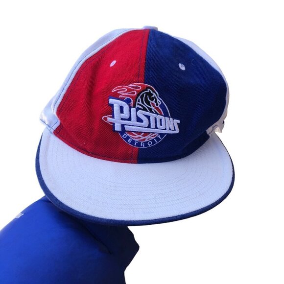 VINTAGE 1998 Detroit Pistons Hat New Era NBA Cap - Picture 2 of 8
